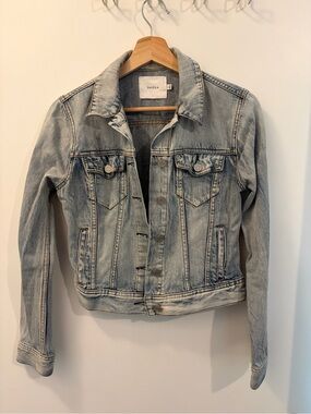 Talula Faded Light Blue Denim Jacket